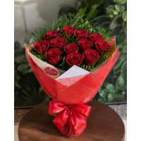 Buquê 12 Rosas Nacionais