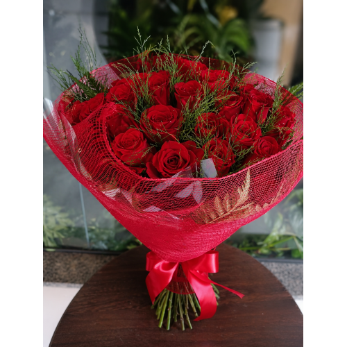 Buquê 36 Rosas Vermelhas 
