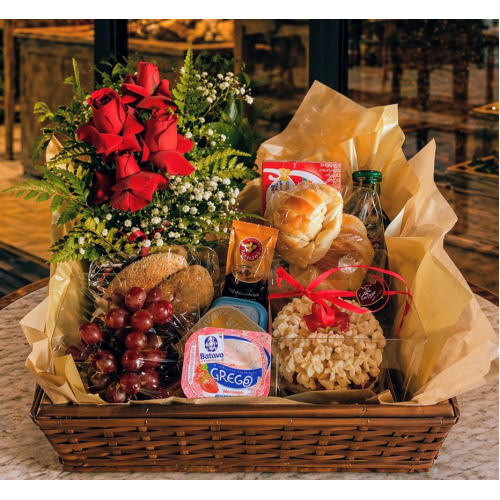 Cesta Mini Bolo ZERO LACTOSE