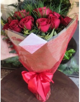 Buquê 12 Rosas IMPORTADAS