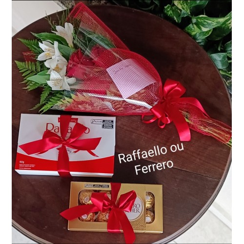 Ramalhete e Ferrero ou Raffaello 